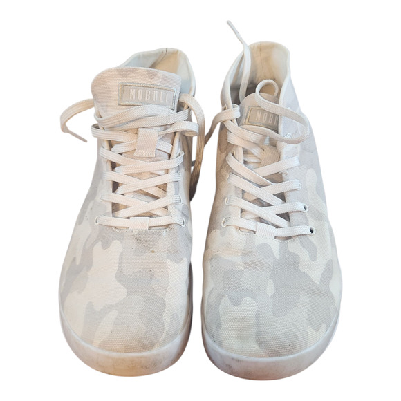 NOBULL Shoes - NoBUll high top shoes unisex men 10.5 Women 12 artic camo canvas trainer workout